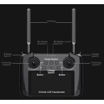 SIYI MK15 Handheld Wireless 5,5 Zoll 1080p 60fps 180ms 15KM Radio Landwirtschaft Drohne Fernbedienung